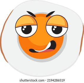 Ei mit Gesichtsausdruck