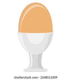 egg food flat icon vector illustration isolated on white background