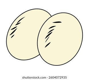 A egg food vector illustration