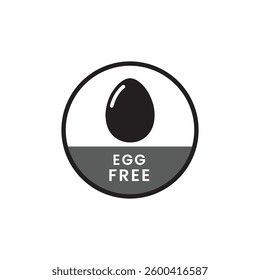 egg free icon, icon design, badge design