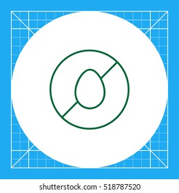 Egg free sign