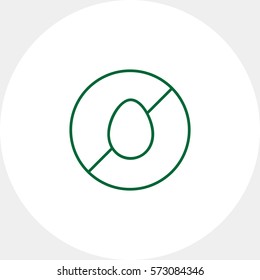 Egg free sign
