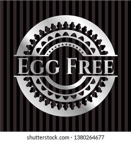 Egg Free silver emblem