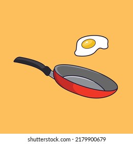 Egg Fryer Looks Quite Delicious Vector Stock Vector (Royalty Free ...