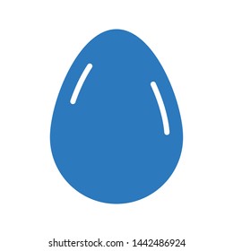 egg glyph color vector icon