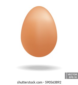 Egg. Happy easter. Isolated on white background. For your design.