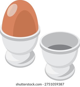 egg holder cup, boiled egg holder.