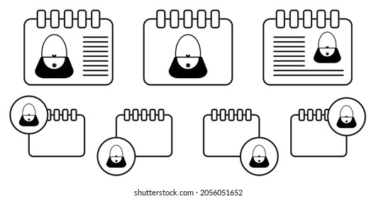 Egg holder vector icon in calender set illustration for ui and ux, website or mobile application