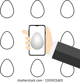 egg hunt augmented reality with your mobile phone
