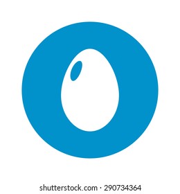 Egg icon. 