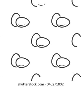 Egg icon. 