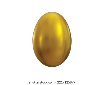 Egg icon 3d render illustration