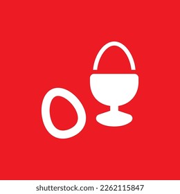 Egg icon, common graphic resources, vector illustration.