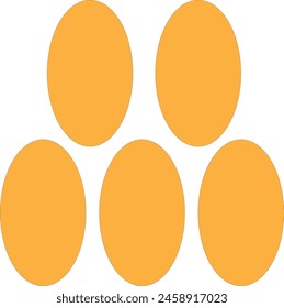 egg icon design shap eps