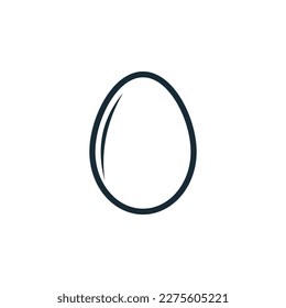 Egg Icon Design Template Elements