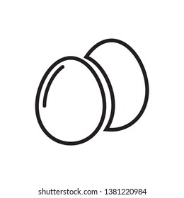 egg icon design template vector