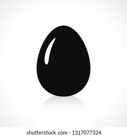 Egg icon Easter symbol