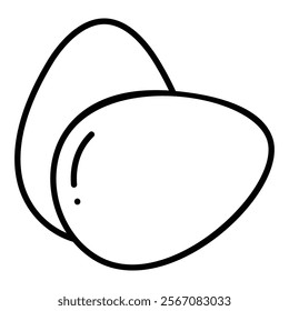 Egg Icon Element For Design
