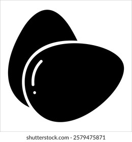 Egg Icon Element For Design