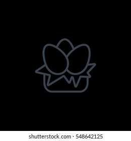  Egg icon Flat. 
