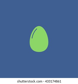 Egg Icon. Flat design style eps 10