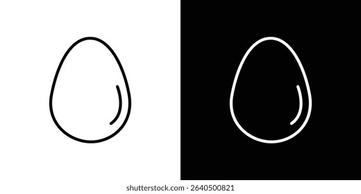 Egg icon Graphic vector set for ui design