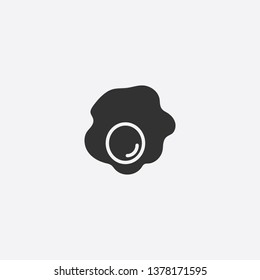 egg icon illustration isolated vector sign symbol