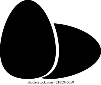 egg icon illustration isolated vector sign symbol on white background..eps
