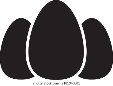 Ei-Icon-Illustration einzeln auf Vektorsymbol 12.eps
