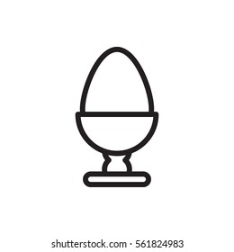 egg icon illustration isolated vector sign symbol