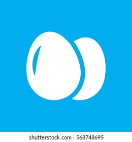 egg icon illustration isolated vector sign symbol