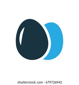 egg icon illustration isolated vector sign symbol