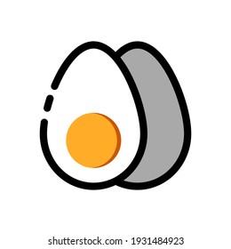 ilustración de icono de huevo diseño simple perfecto para todo el proyecto