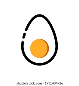 egg icon illustration simple design perfect for all project