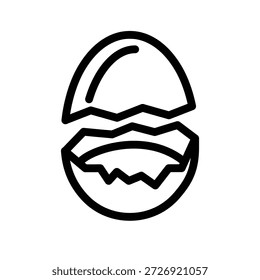 Ei-Symbol Illustration Vektor Design Vorlage