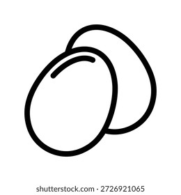 Ícone de ovo ilustração vetor modelo de design