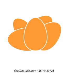 egg icon. Logo element illustration. egg design. colored collection. egg concept. Can be used in web and mobile