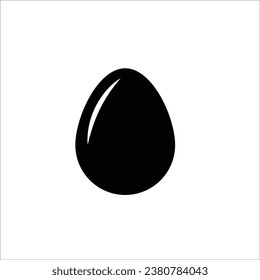 Egg icon stock vector illustration