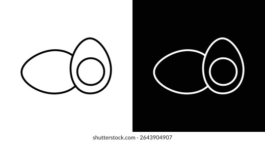 Egg icon symbol concept for graphic design, Website, UI. EPS