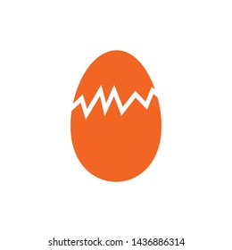 egg icon symbol vector logo design illustration