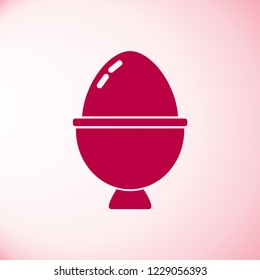 Egg icon vector