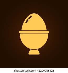 Egg icon vector