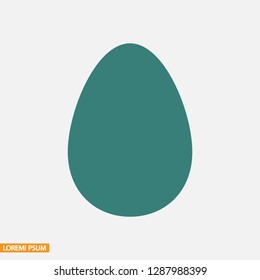 an egg icon vector