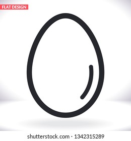 an egg icon vector