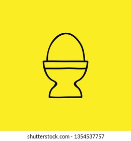 egg icon vector