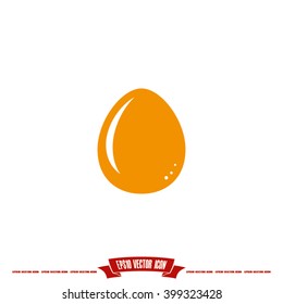 Egg Icon Vector