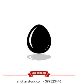 Egg Icon Vector