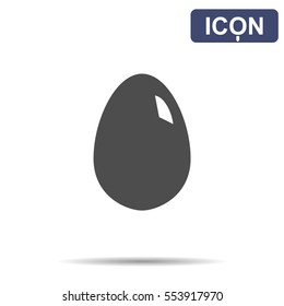 egg icon vector