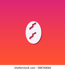 Egg icon vector