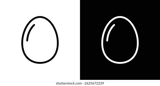 Egg icon vector collection. vector sign illustration